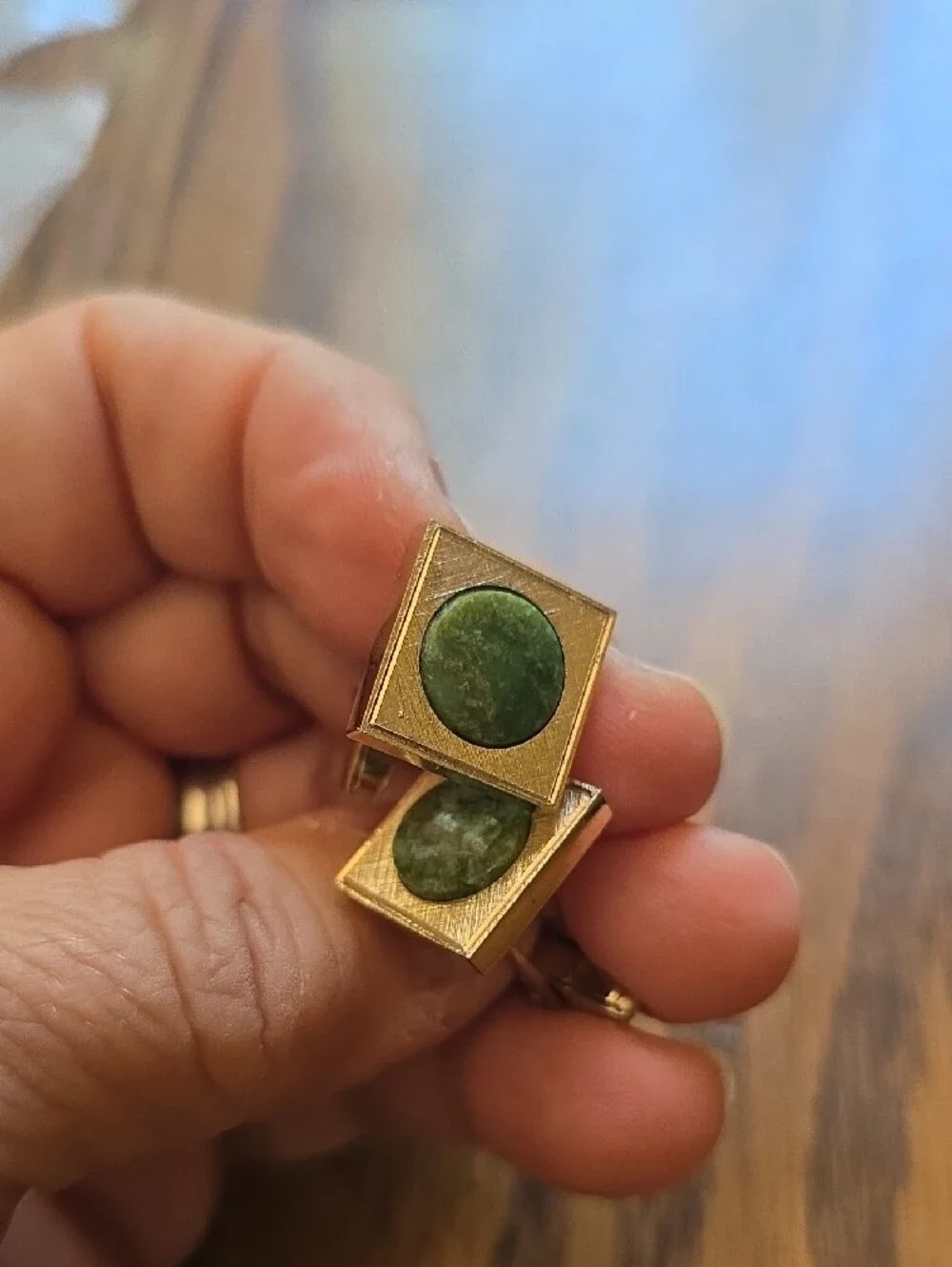 Vinatge Sarah Coventry Gold Tone And Silver Tone Cufflinks